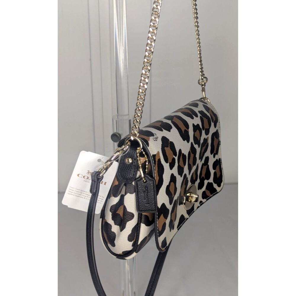 Coach Leopard (Ocelot) Print Mini Ruby Crossbody … - image 6